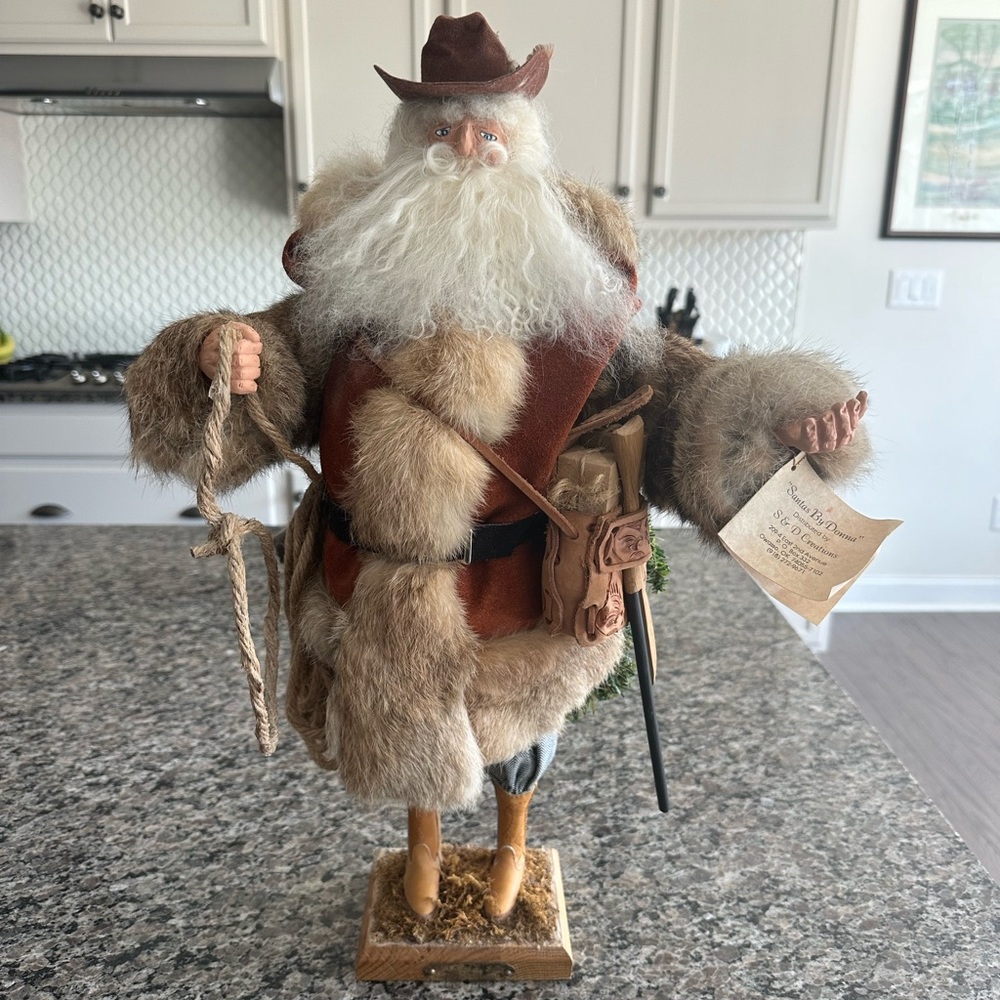 “Christmas in the Northwest” Santa by Donna